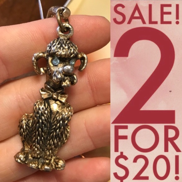 Vintage Accessories - π1950βs Metal Poodle π© Keychain Vintage Accessories - π1950βs Metal Poodle π© Keychain